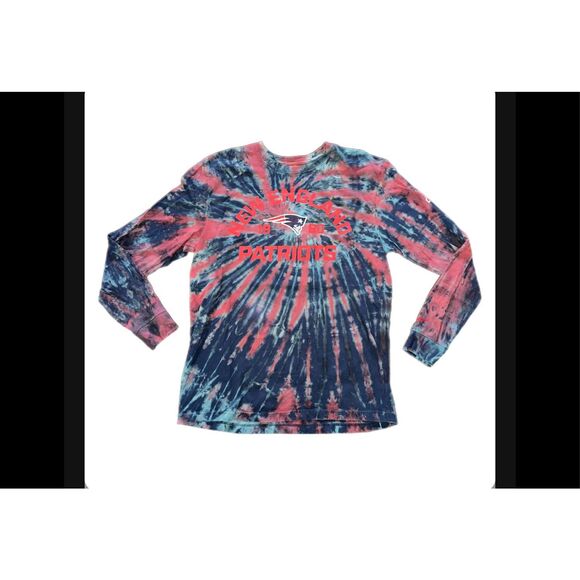 Nike New England Patriots Tie-Dye Long Sleeve - Picture 1 of 4